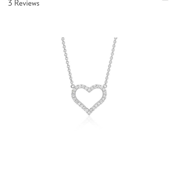18 inch NORDSTRUM heart shaped necklace - Picture 4 of 4